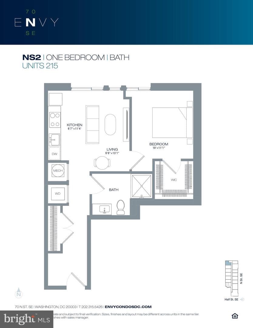 70 N Street SE #n216, Washington