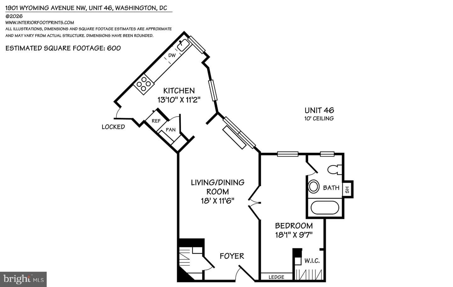 1901 Wyoming Avenue NW #46, Washington