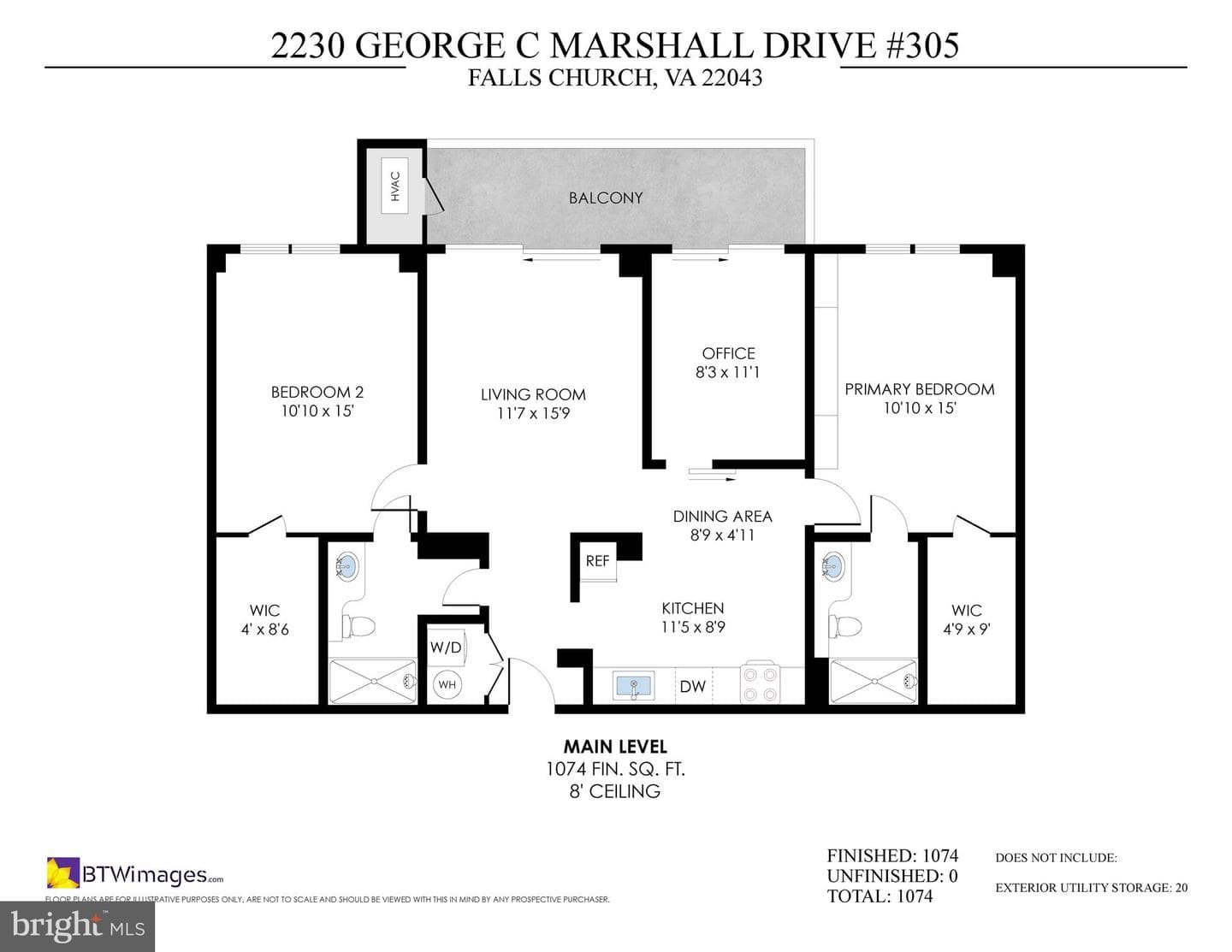 2230 George C Marshall Drive #305 photo 28