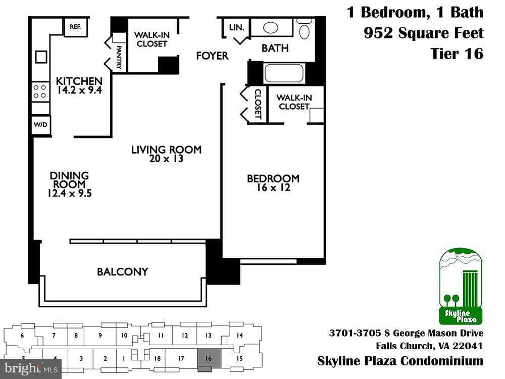 3701 S George Mason Drive #1716n photo 35